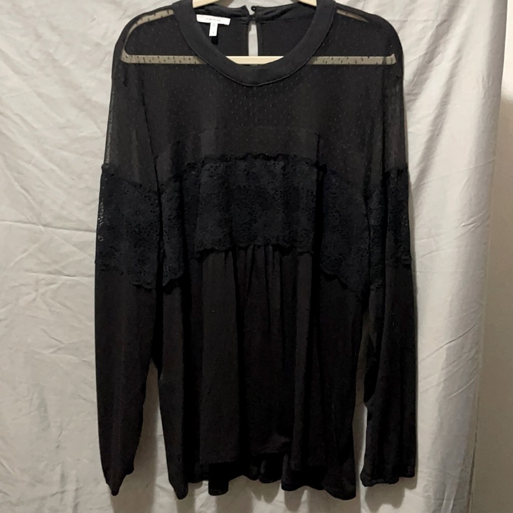 Black Sexy, long sleeve top from Maurice’s
